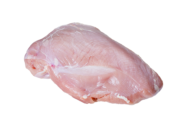 Raw Turkey Breast Suitable for this custom medical dog food recipe 