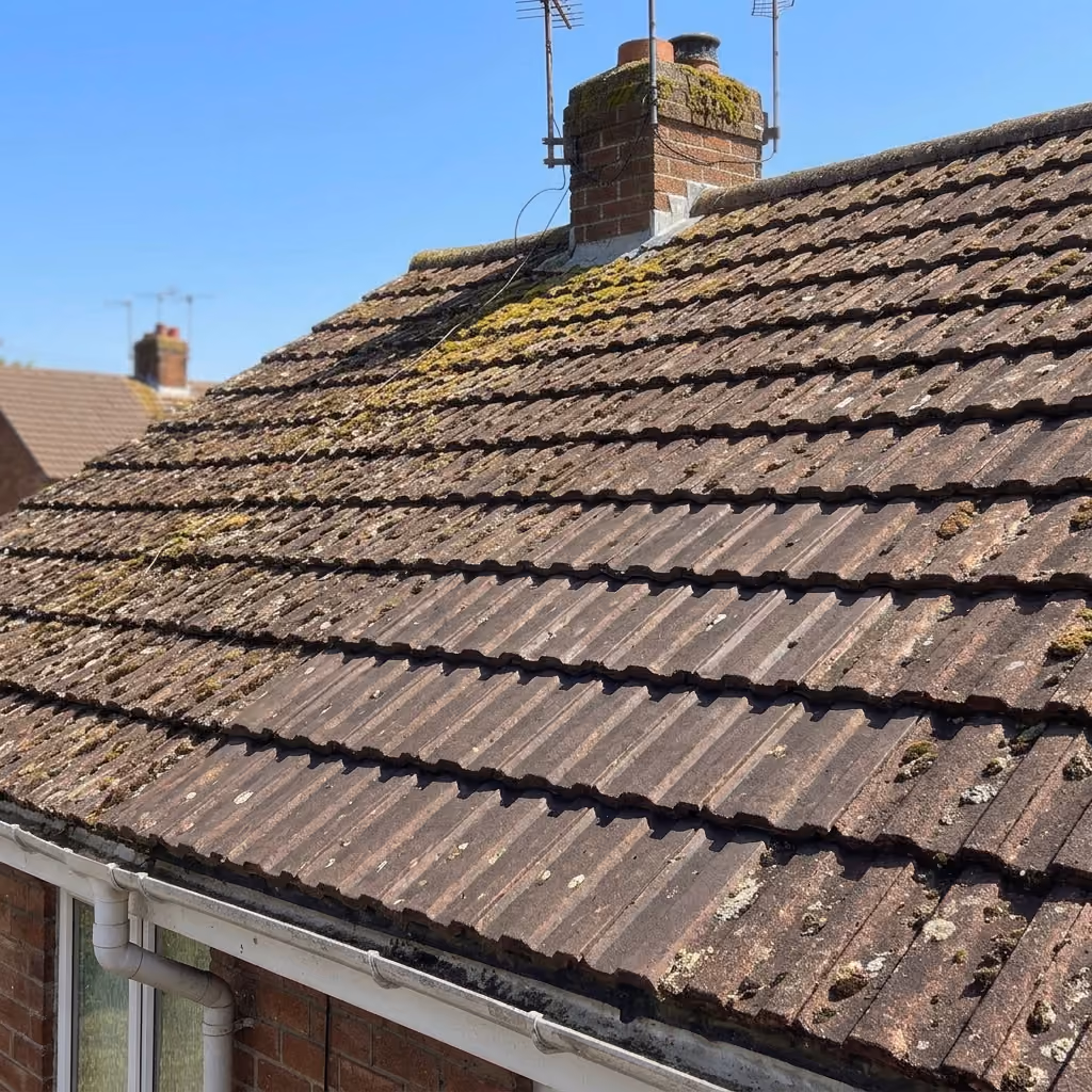Slipped Roof Tile Repair in Eastbourne