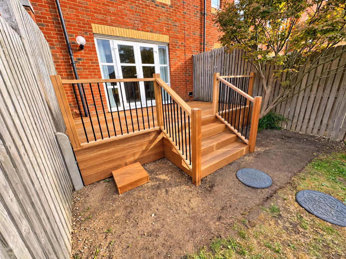 Hardwood Decking Replacement