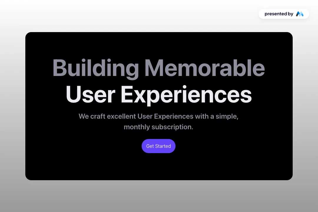 Attractive dark 'Choose Us'