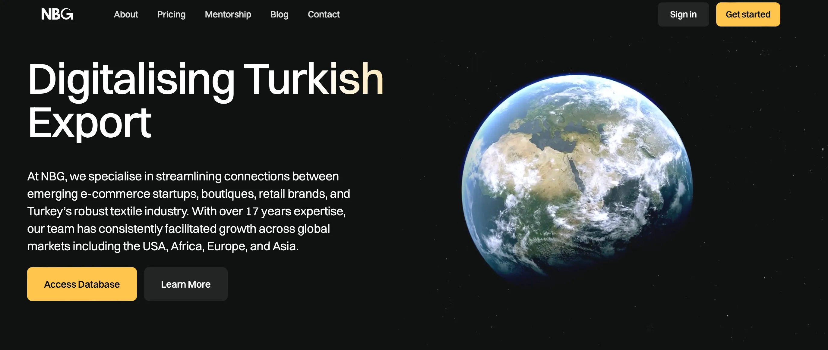 Ein Logo des vorgestellten Unternehmens