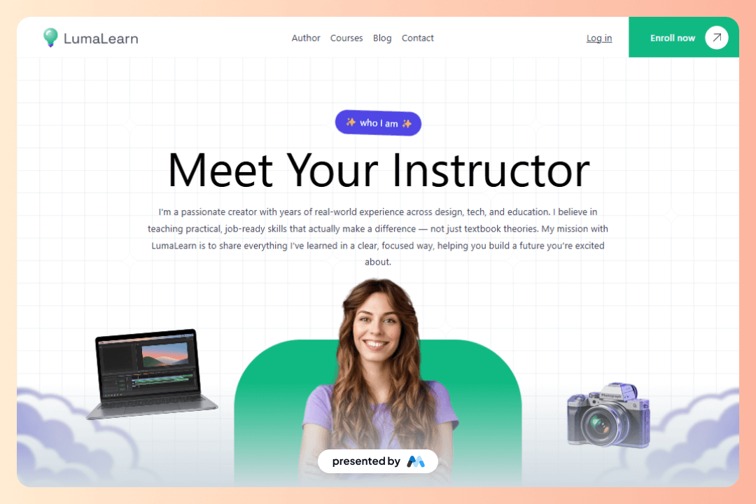 Lumalearn UI Kit Author
