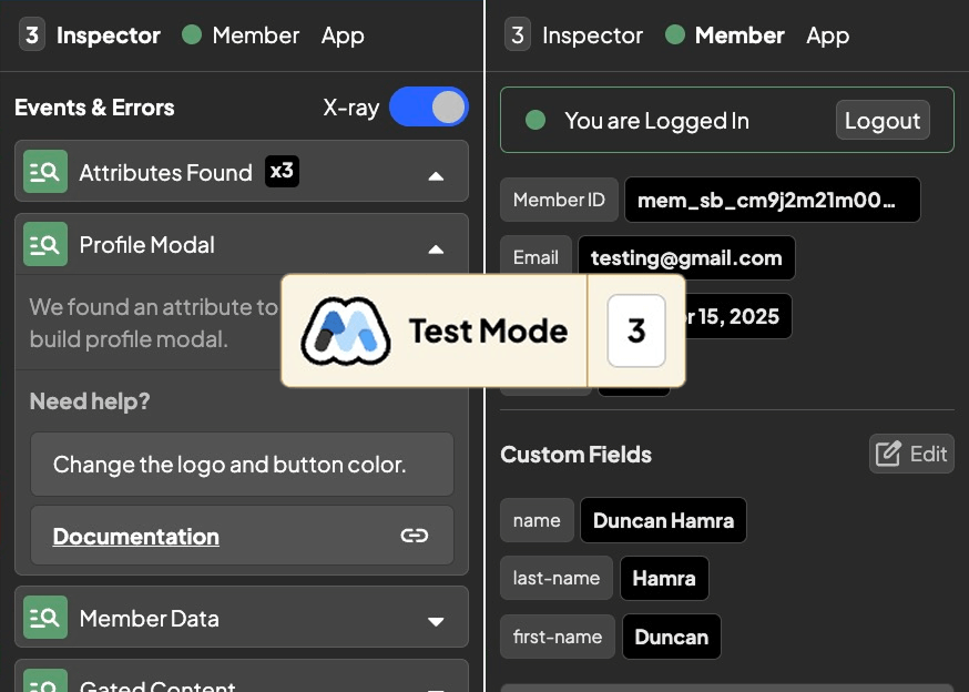 Test-Modus
