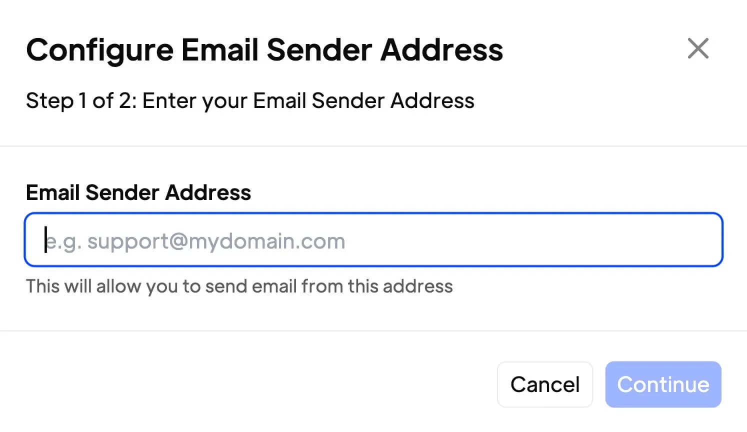 Custom Email Domains