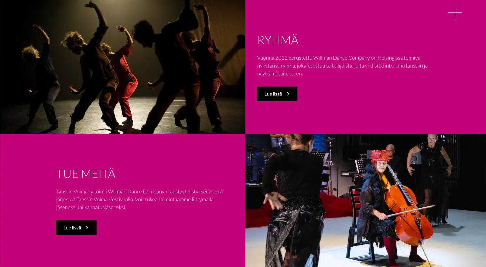 Willman Dance Company kotisivut