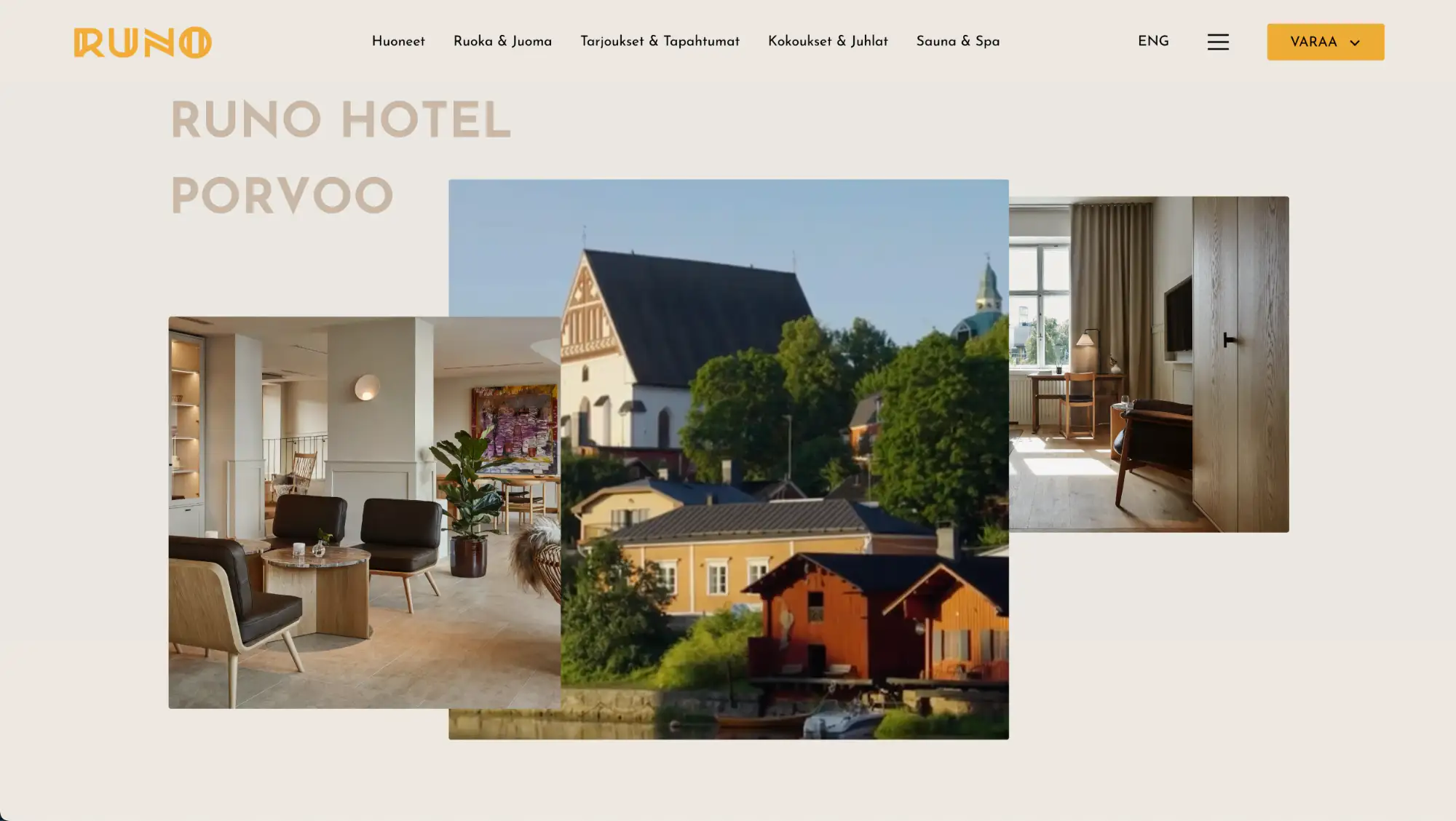 Runo hotel kotisivut