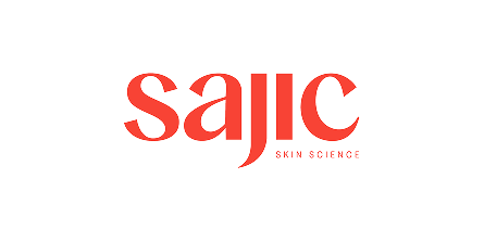 SAJJC text logo with 'Skin Science' written below in small letters.