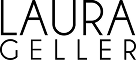 Laura Geller logo in black consisting of stylized initials 'lg' with the text 'Laura Geller' in a simple font below.