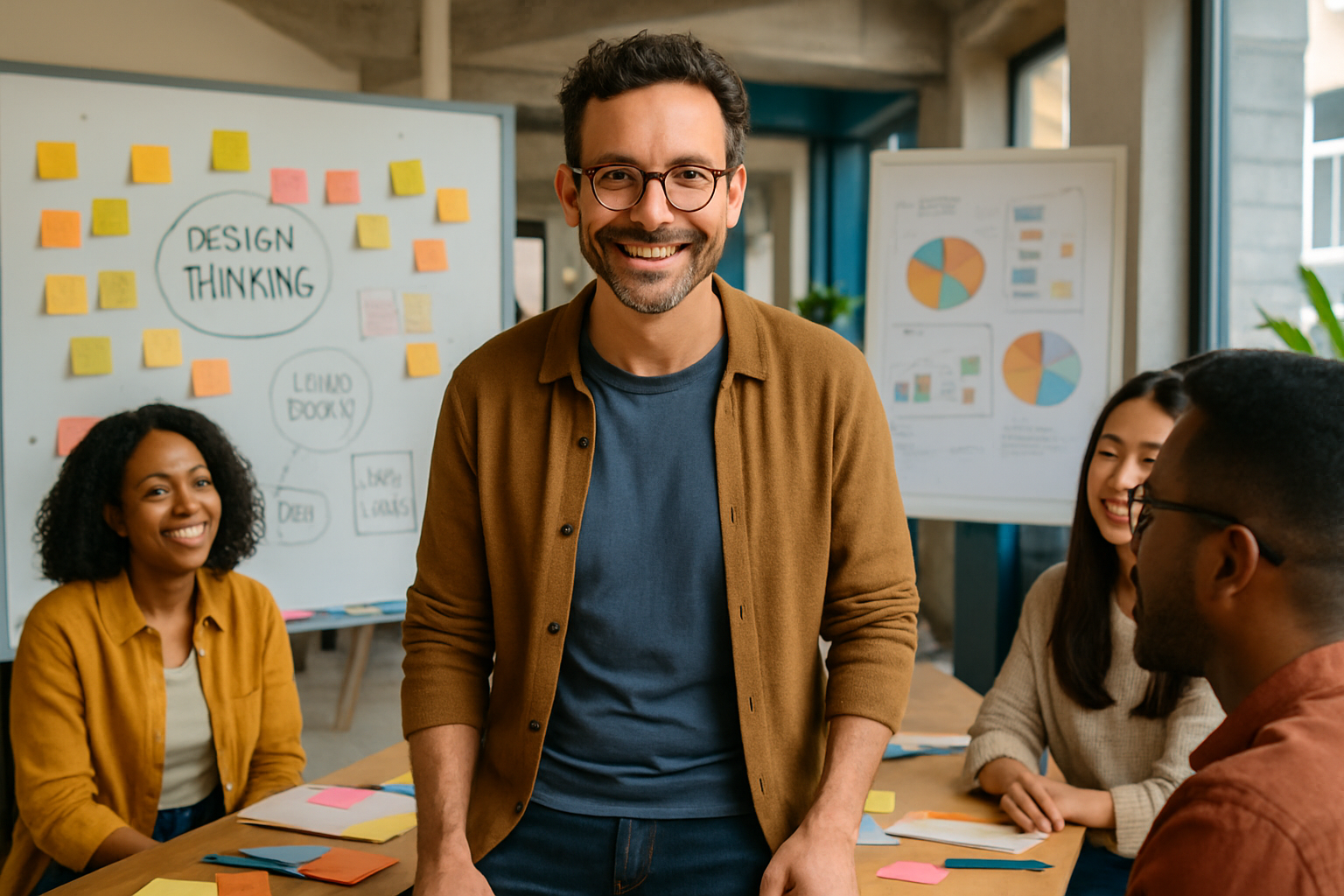 Liderando la colaboración creativa