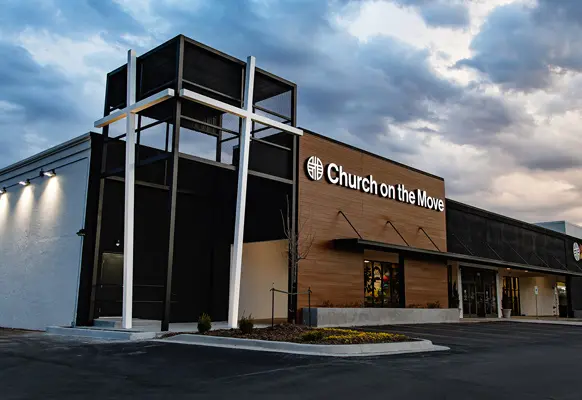 Church on the Move front entrance 