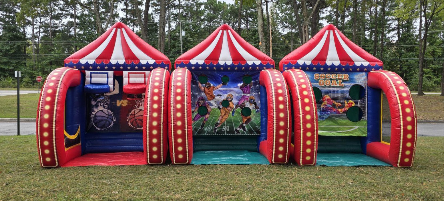 Basketball, Soccer & Football