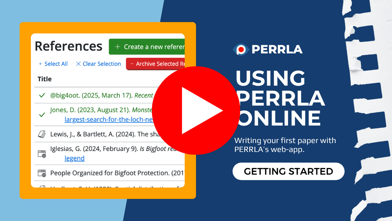 Watch how to use PERRLA in Microsoft Word (desktop)