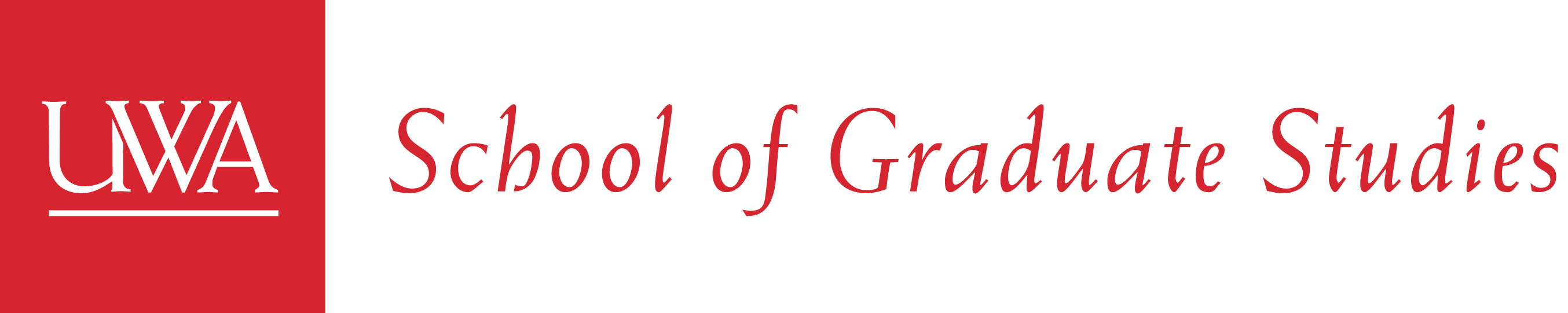 University of West Alabama School of Graduate Studies Logo
