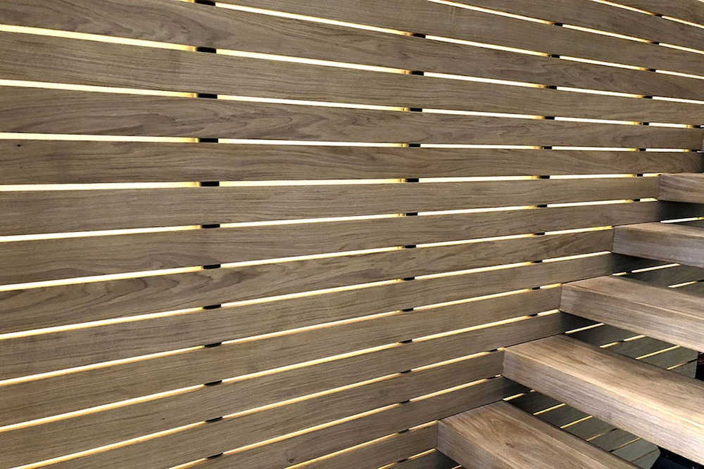 Dining Table with Integral LED Lighting
