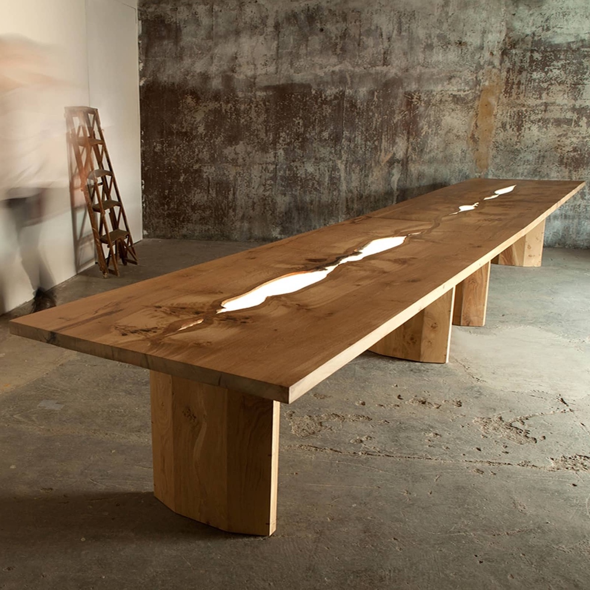 bespoke illuminated table