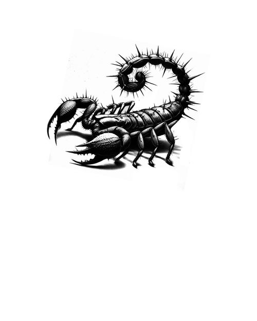 Golden Spiked Scorpion