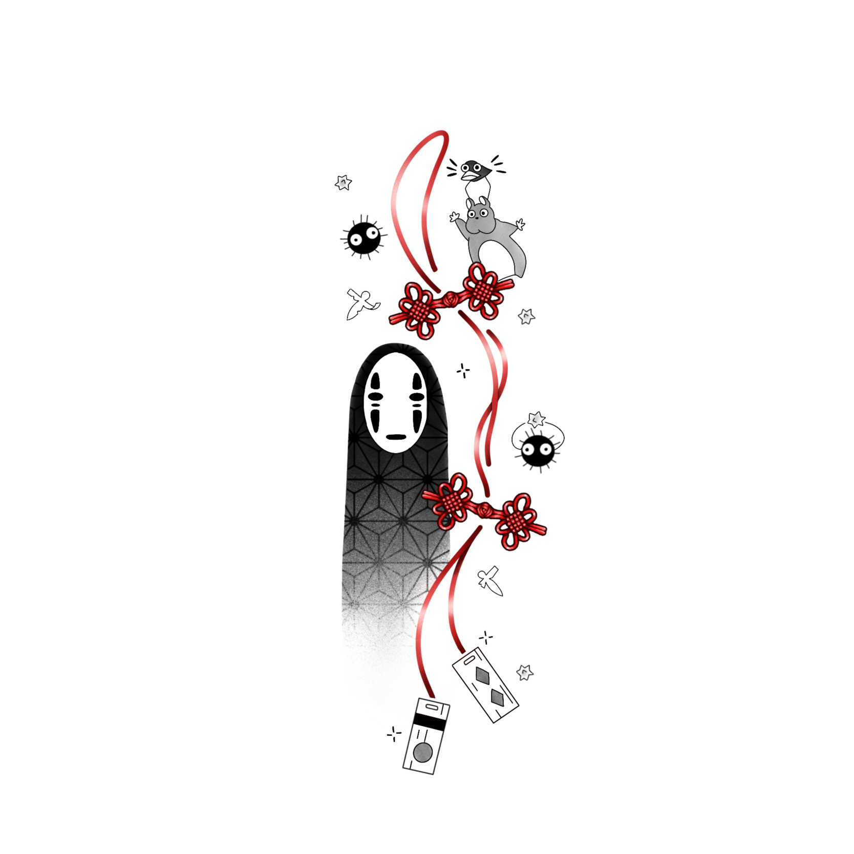 Rae G3 No Face Ribbon