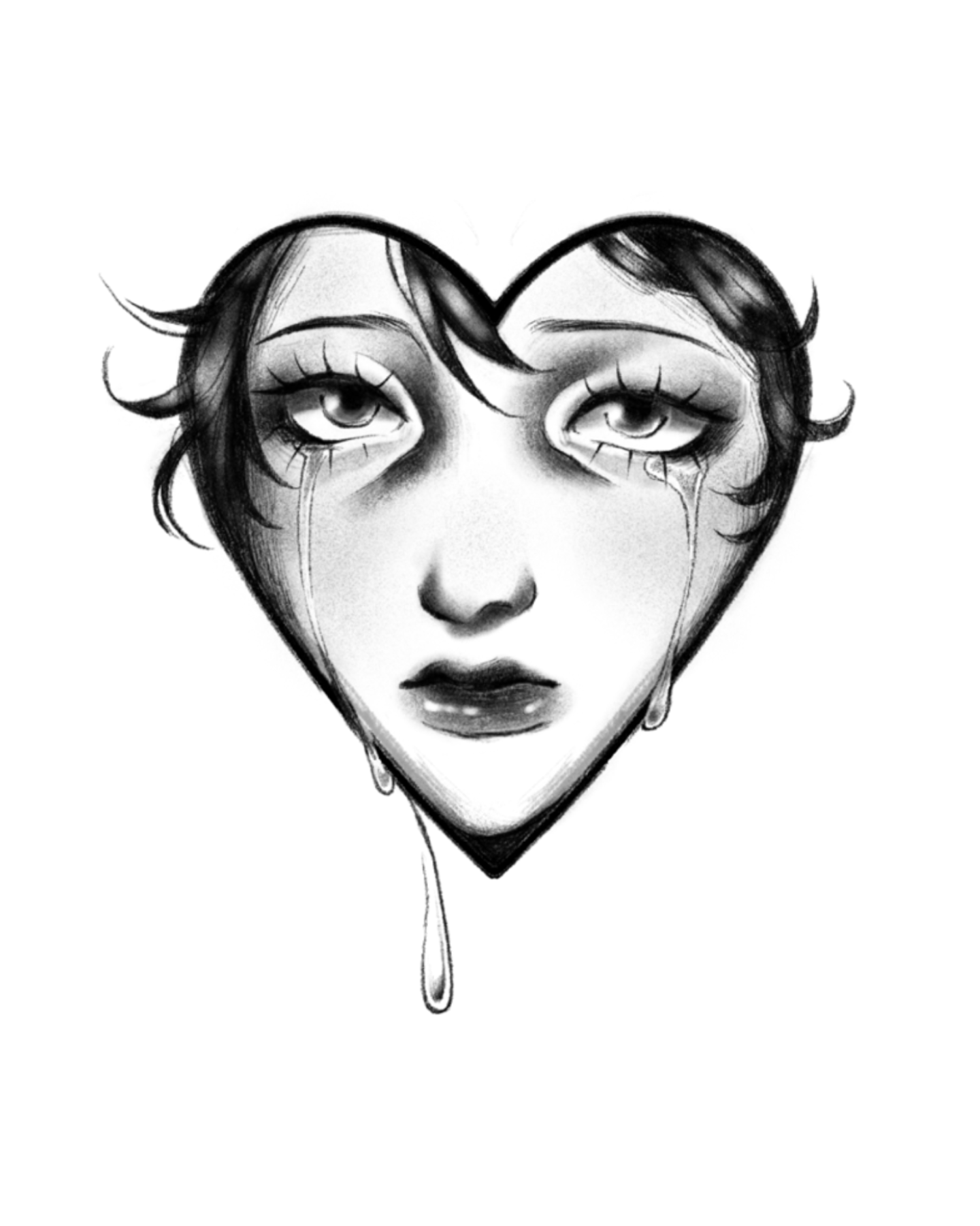 Saelah Sad Heart Girl