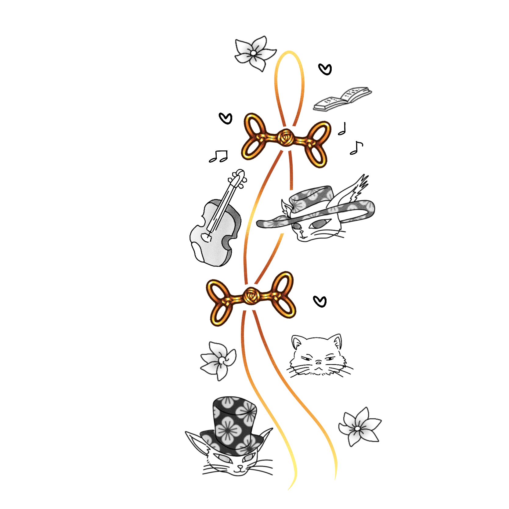 Rae G7 Whispers of the Heart Ribbon