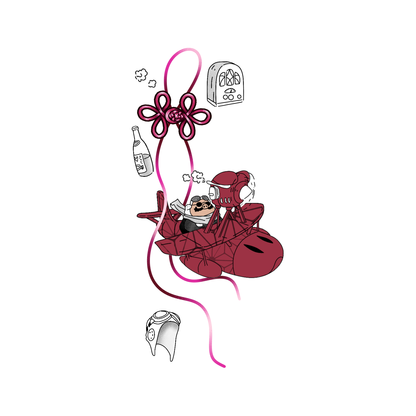 Rae G9 Porco Rosso Ribbon