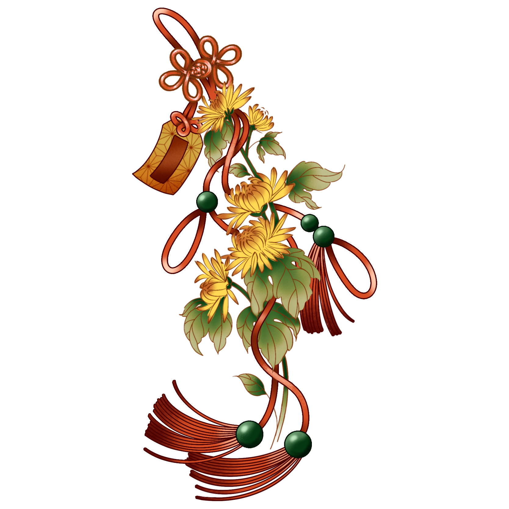 Rae C1 Chrysanthemum Ribbon