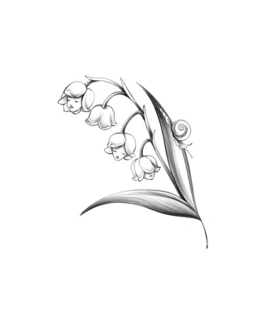 Christina Dangle Head Flowers