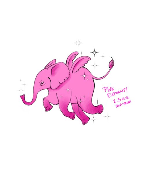 Christina Pink Elephant