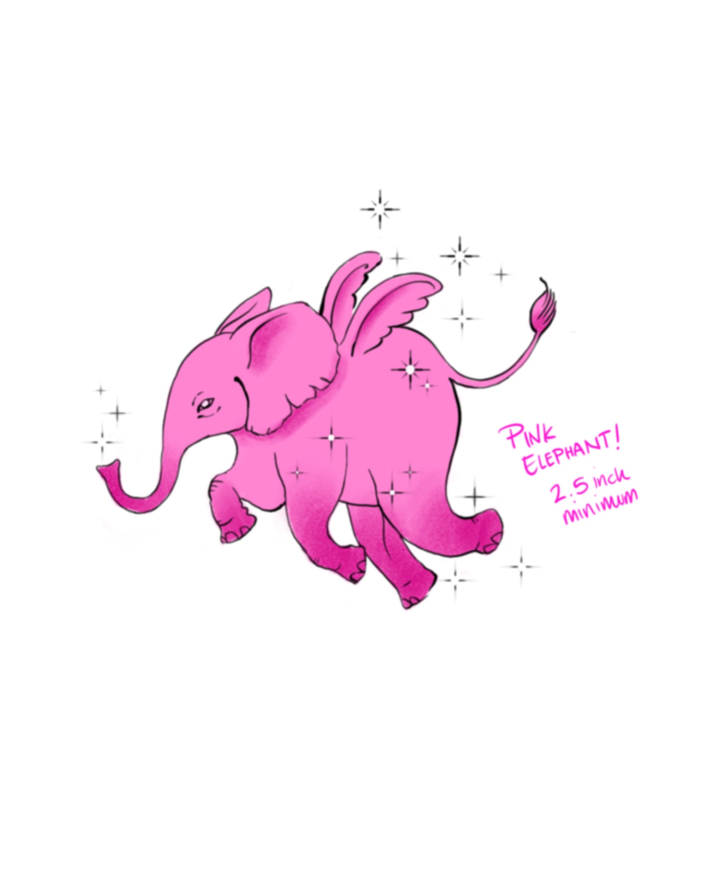 Christina Pink Elephant
