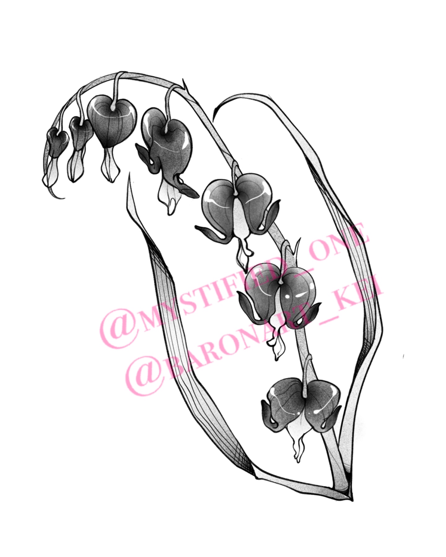 Keira Bleeding Hearts