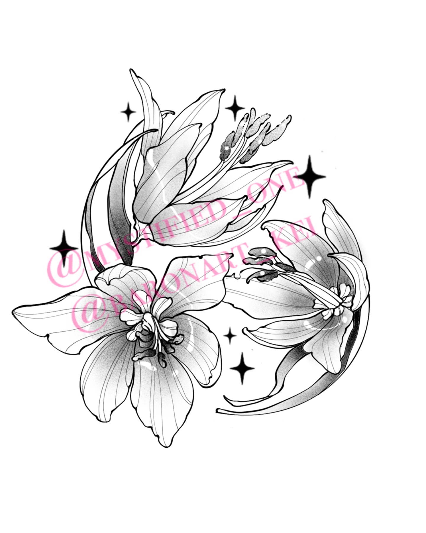 Keira Chasing Lillies