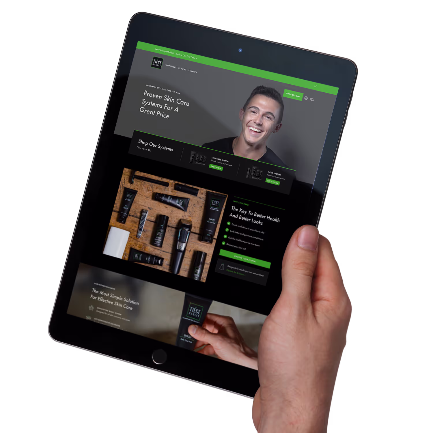 Tiege Hanley Design Tablet