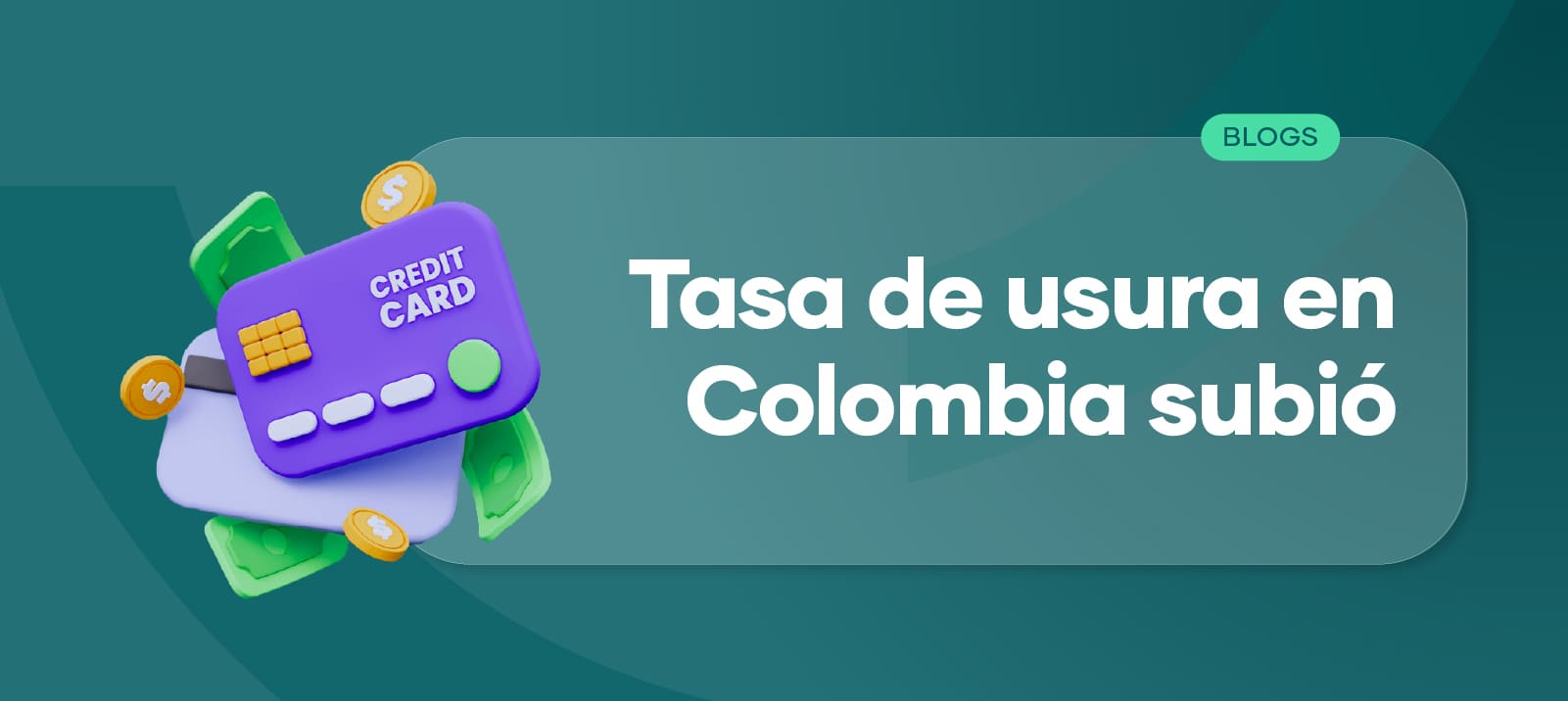 Tasa de usura en Colombia subió ¡Ojo con las tarjetas de crédito!