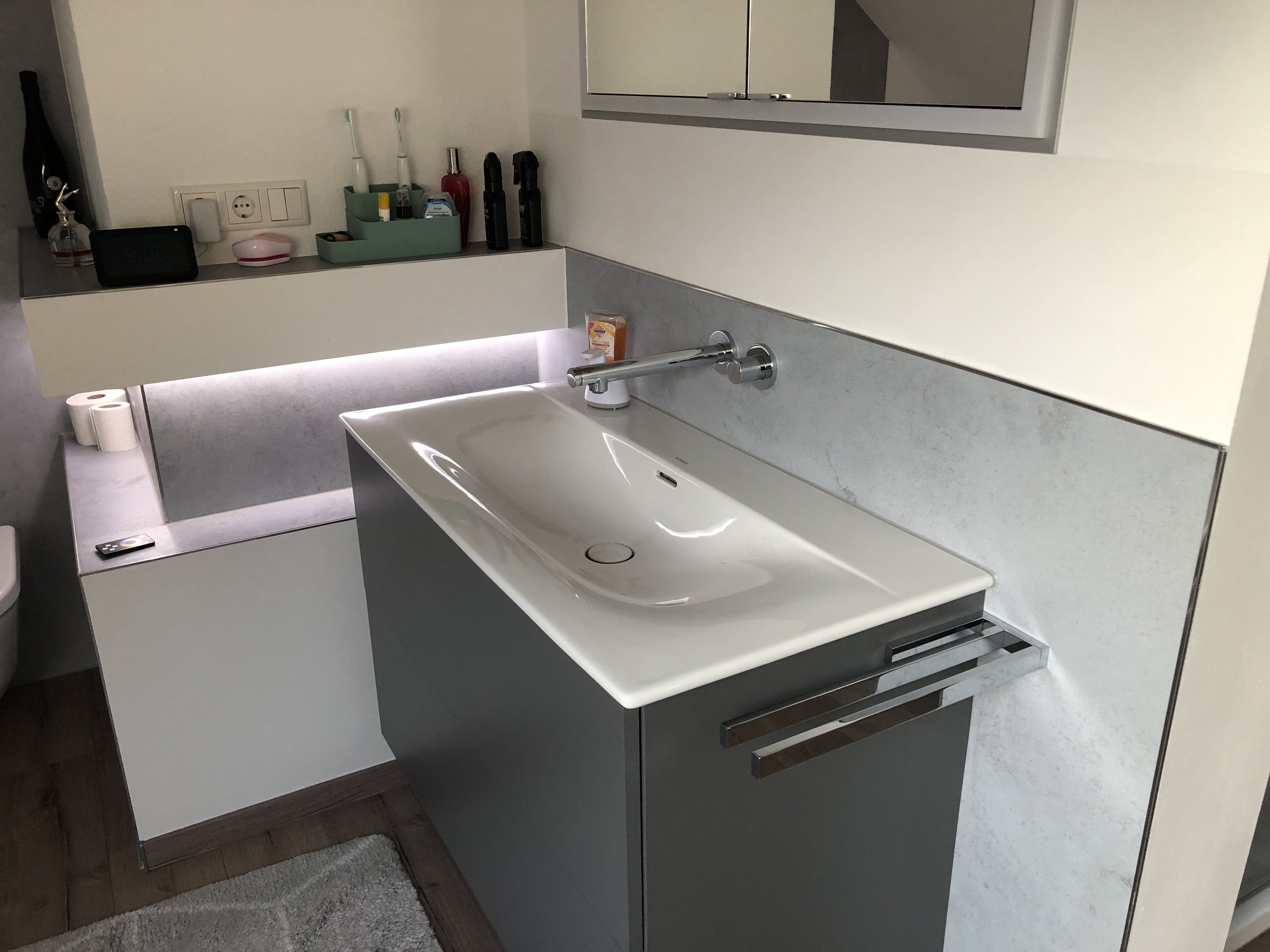 Badezimmer im Schlafzimmer in Duisburg – Nachher Bild 1