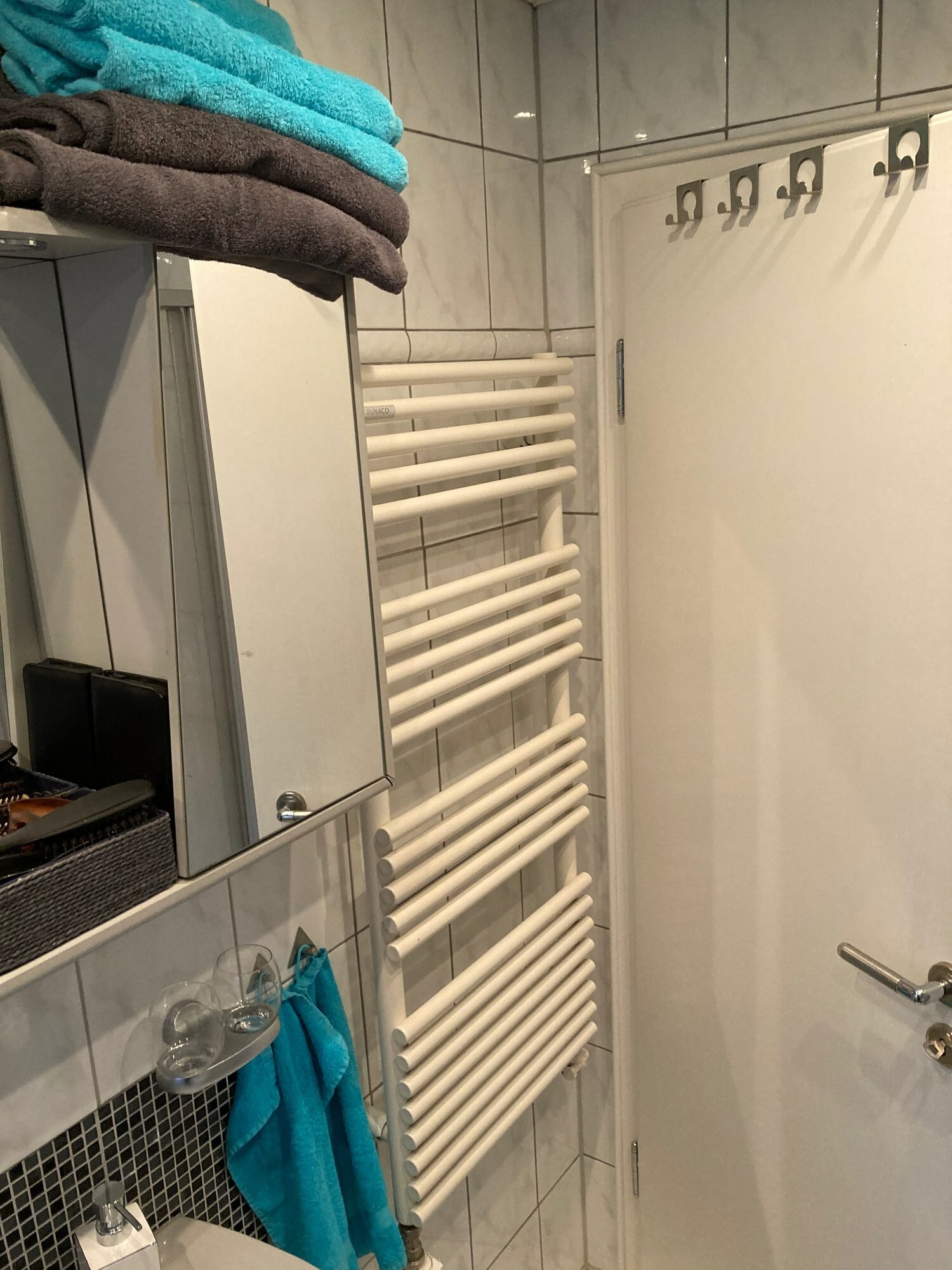 Umbau eines Bades zur Vergrößerung der Dusche in Rheinberg – Vorher Bild 5