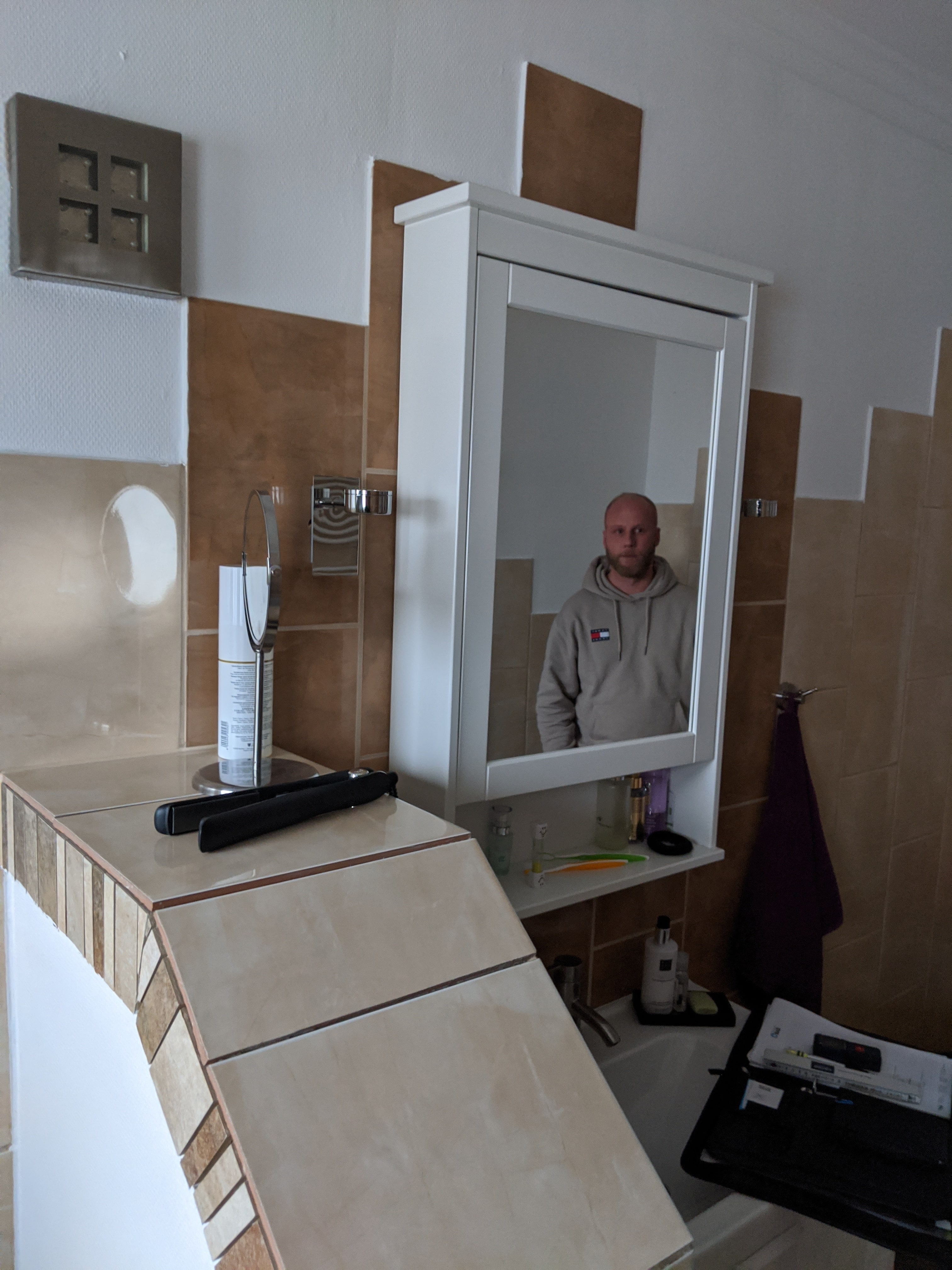 Edle Modernisierung eines Bades in Hückelhoven – Vorher Bild 2