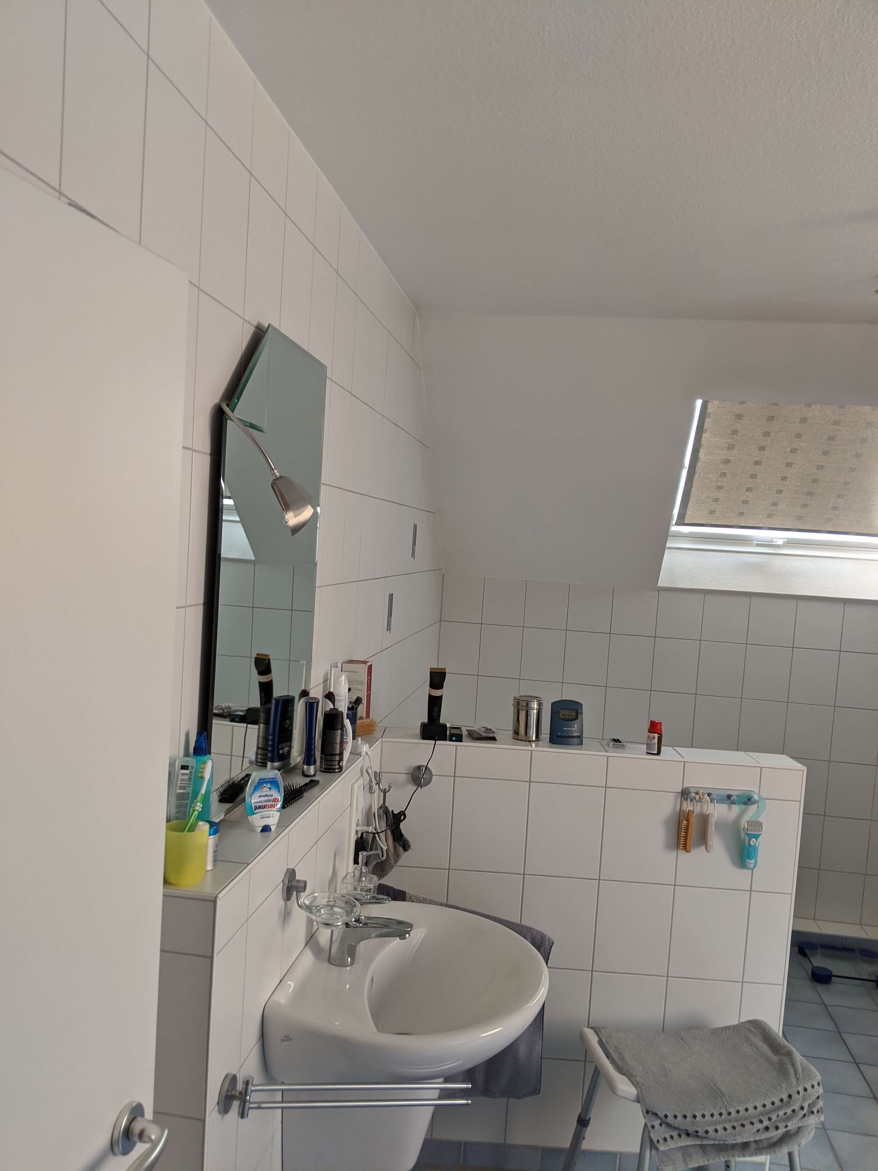 Altersgerechtes Badezimmer in Kempen – Vorher Bild 2