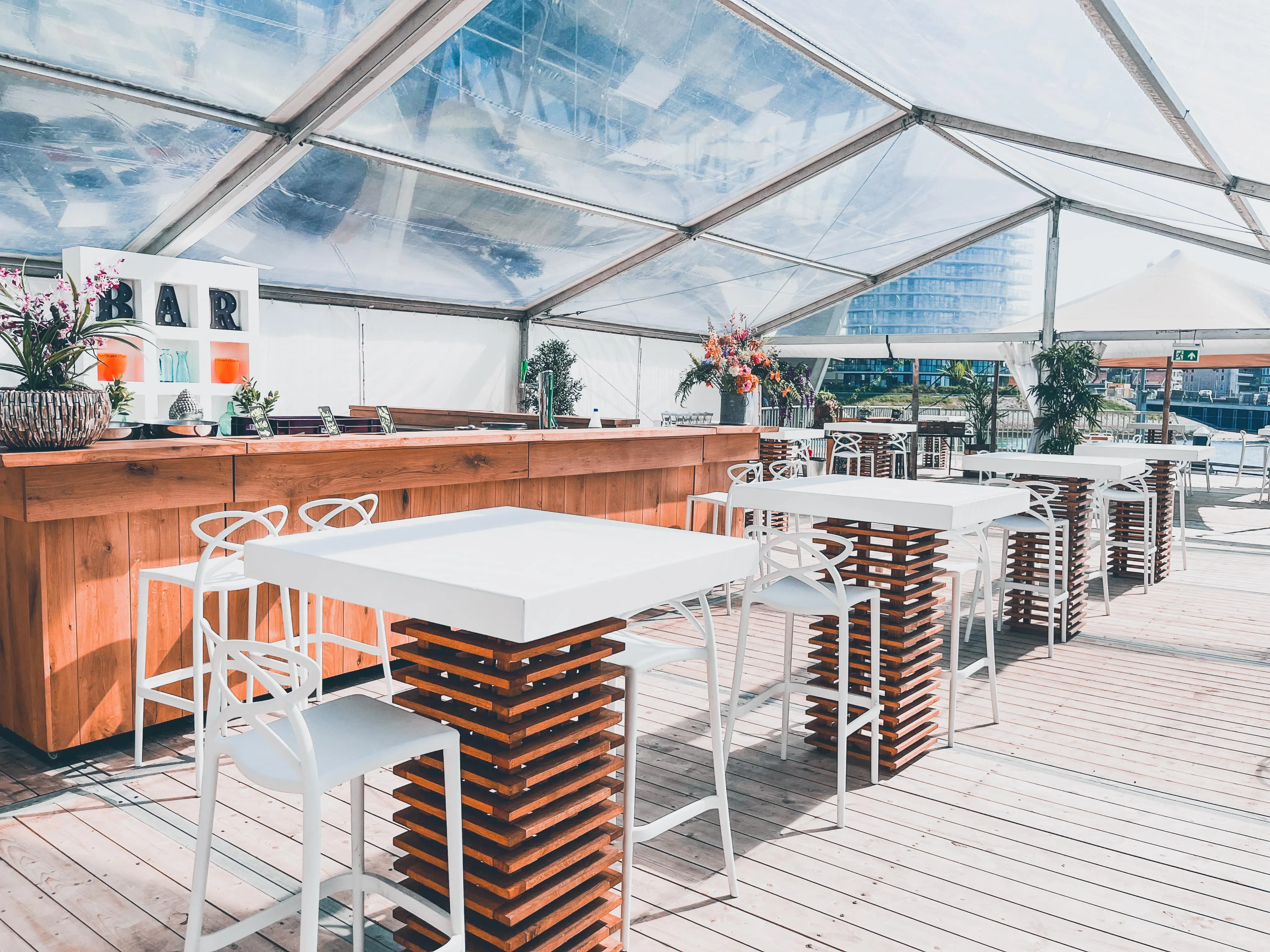 Partycatering op locatie tijdens Tuinfeest