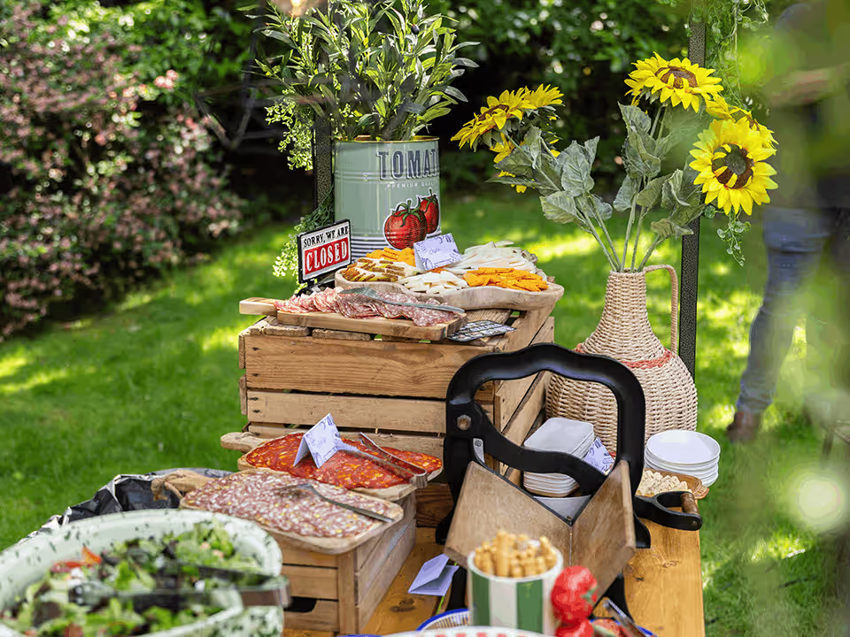 Tapas tijdens foodmarket eventcatering