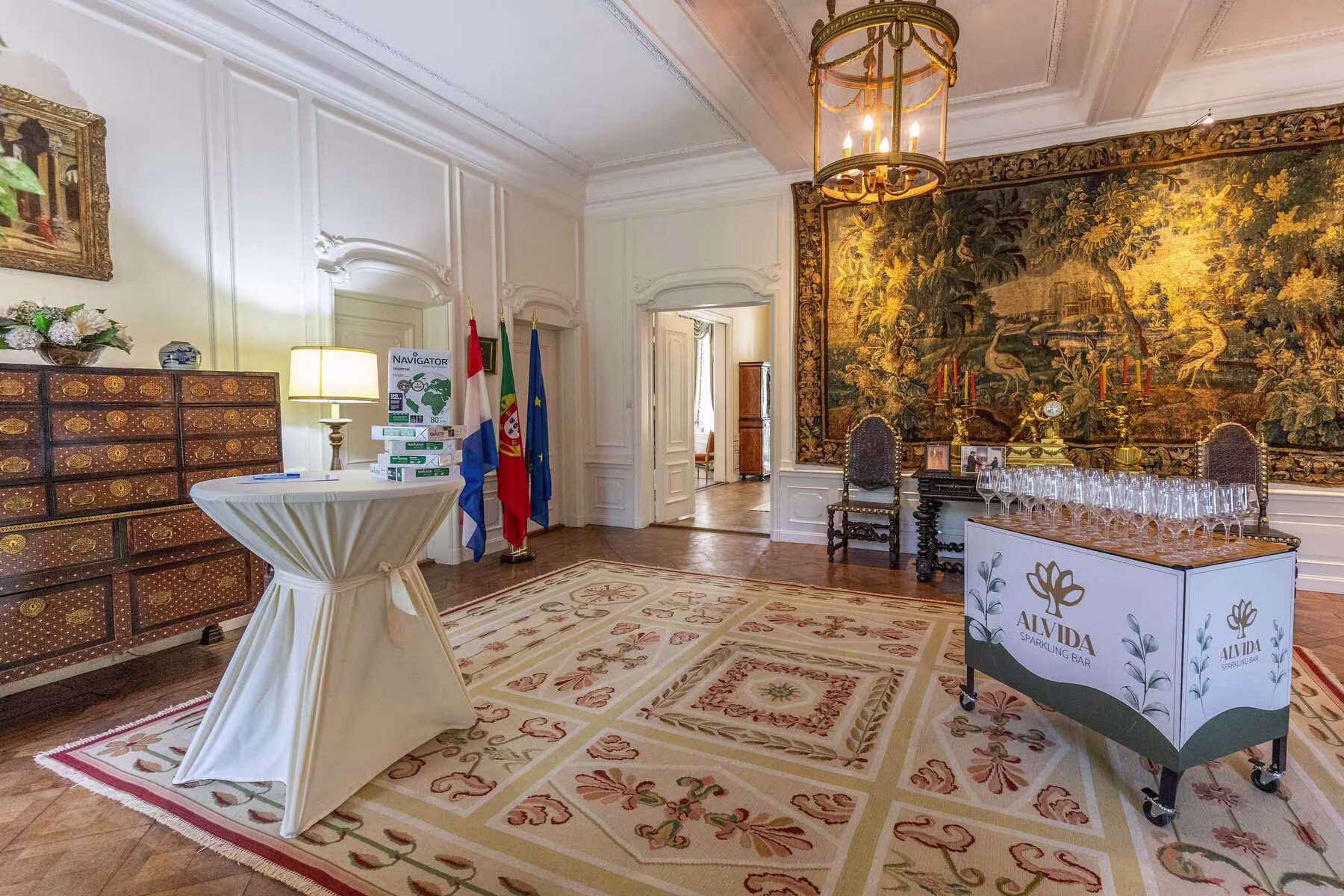 Bedrijfsevent in Ambassade van Portugal (Den Haag)