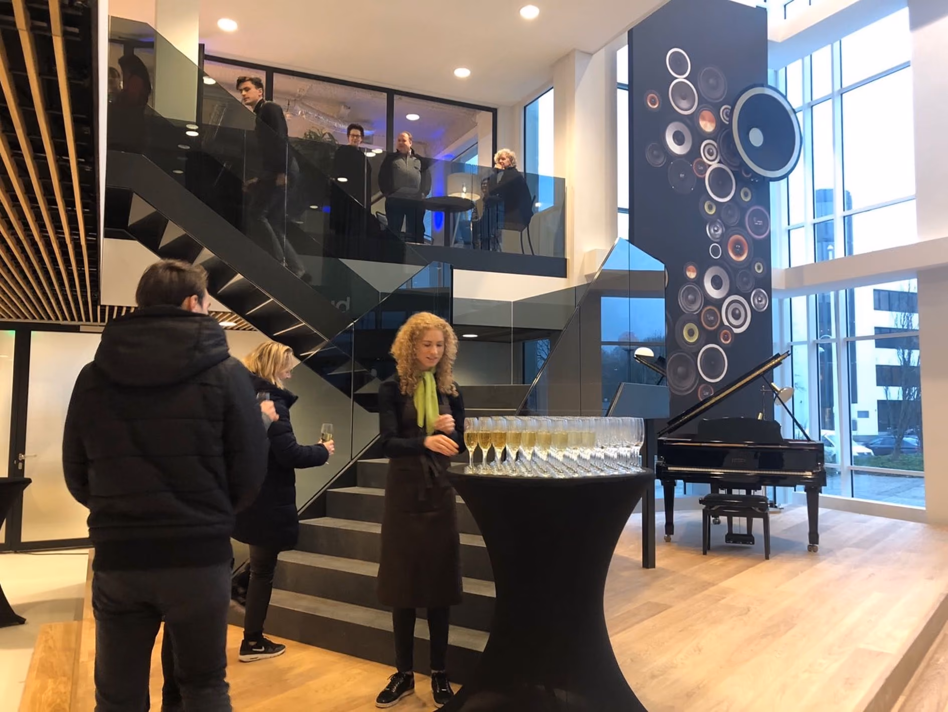 Opening nieuw pand