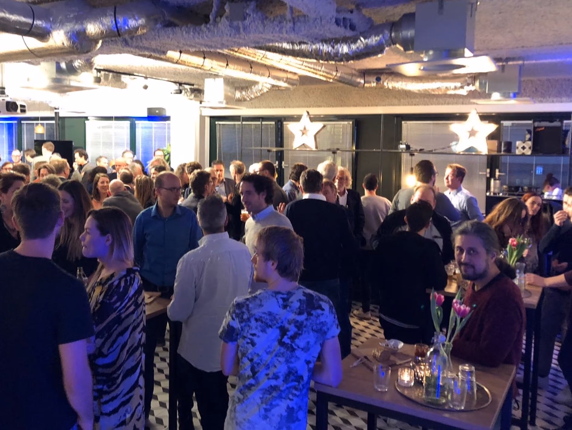 Opening nieuw pand