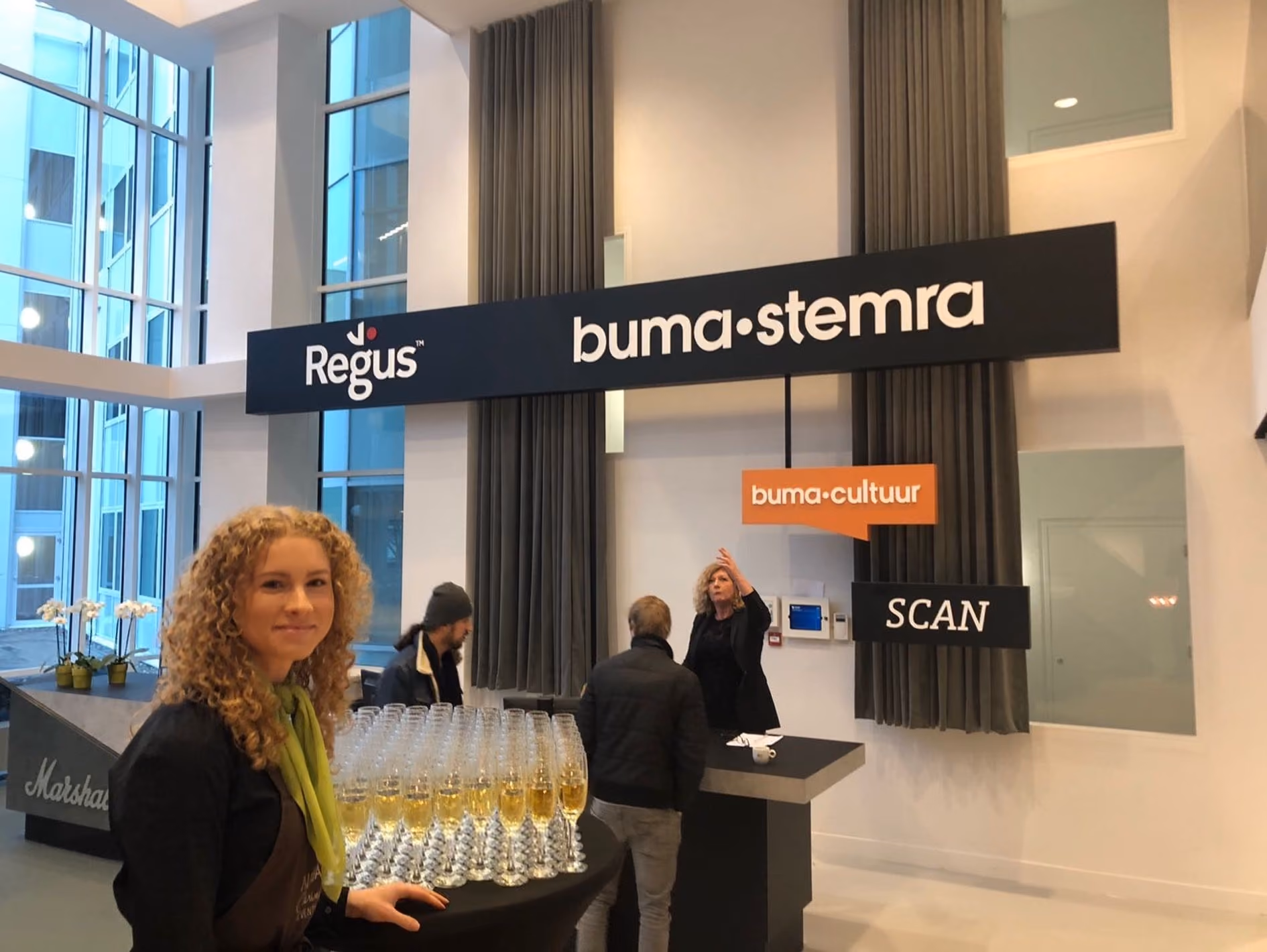 Opening nieuw pand