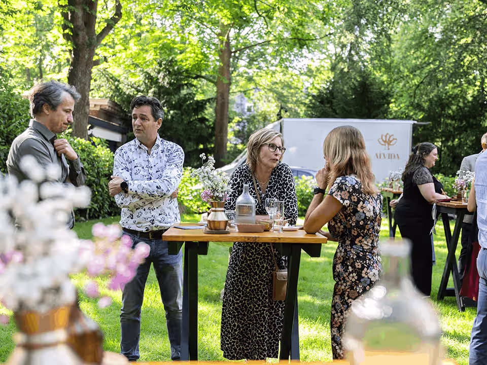 Bar tijdens een relatie-event op locatie