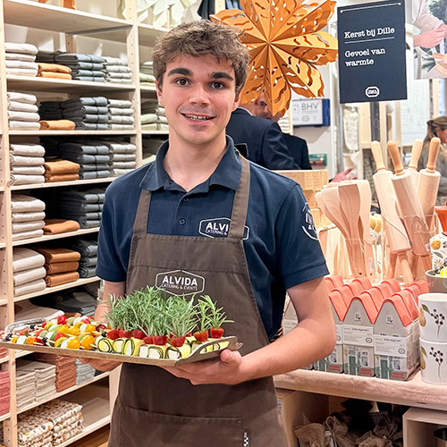 Luxe bites voor een zakelijk relatie-event