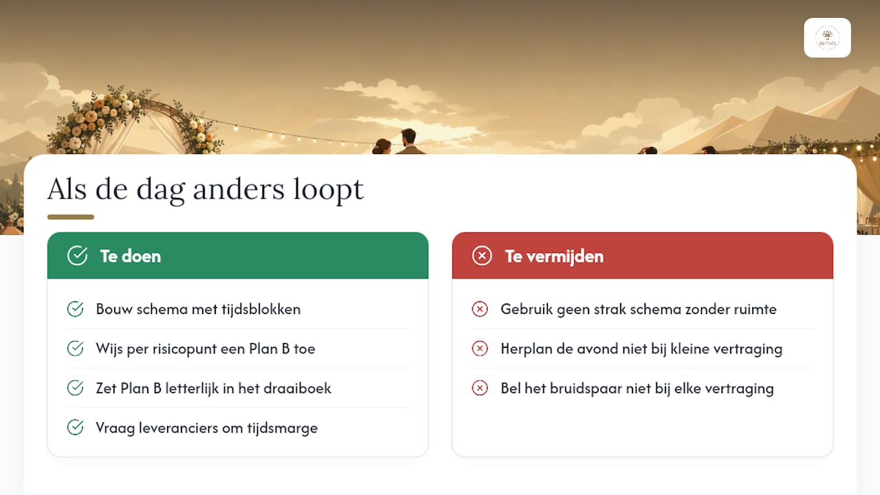 Wat als de dag toch anders loopt dan gepland? — overview diagram
