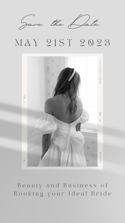 Join Brooklyn Cardenas and Ashley Fierro, Industry pros who have a conquered the Luxury Bridal space. Spend the day investing in your education in both the Beauty and the Business of Booking your Ideal Bride. Learn the looks that need to be in your portfolio. and walk away understanding how to communicate to your perfect client.