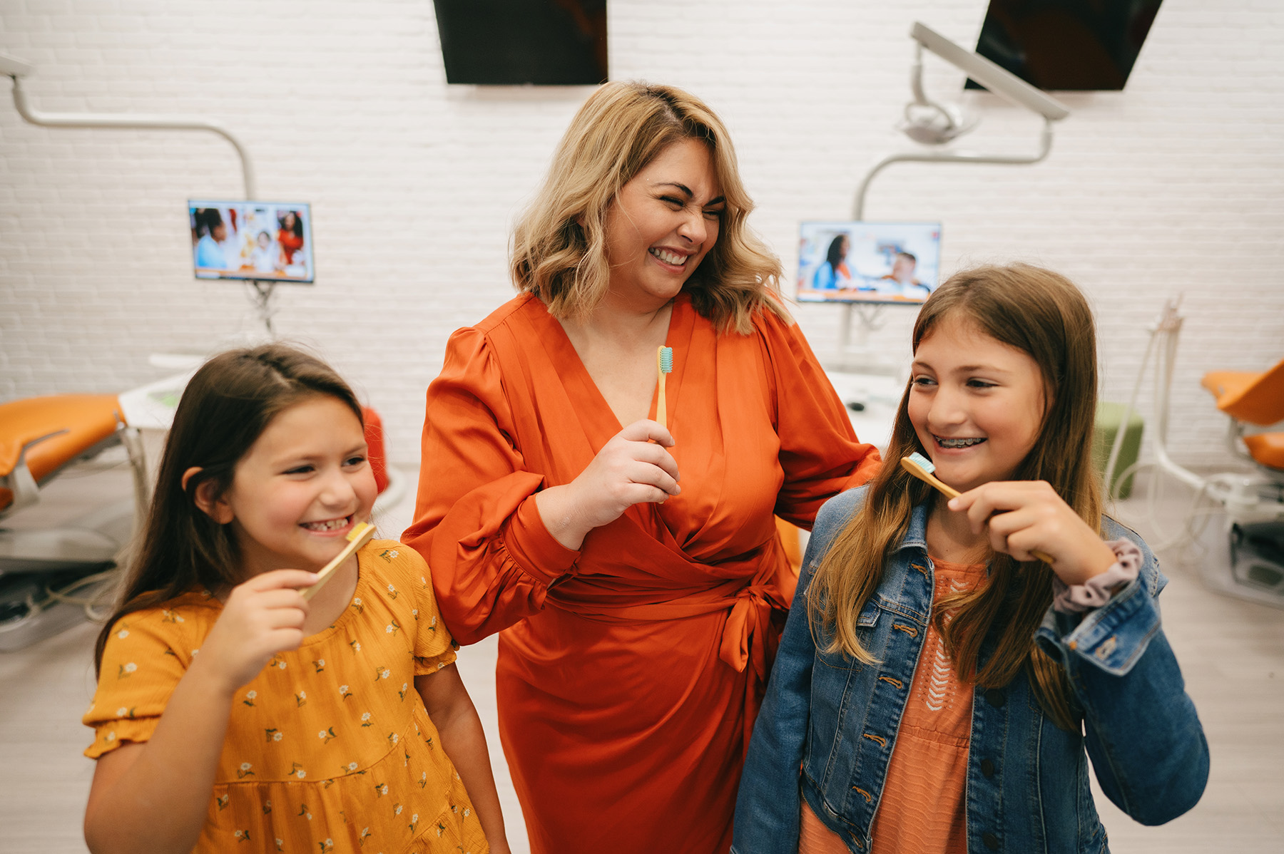 Close-up photo of a teenage patient