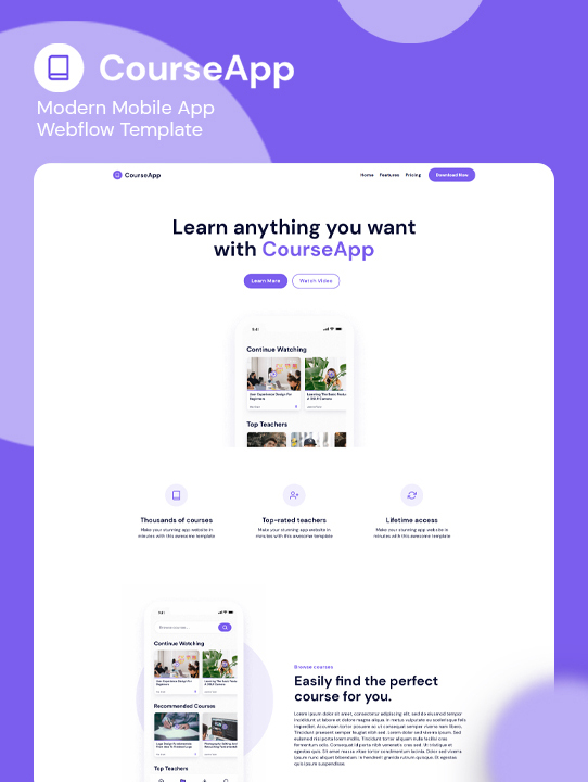 CourseApp - App
