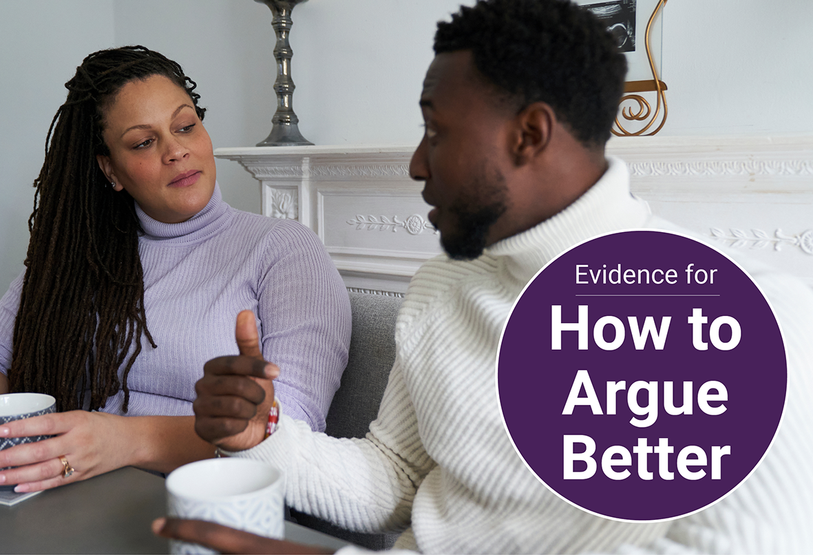 Arguing better logo.