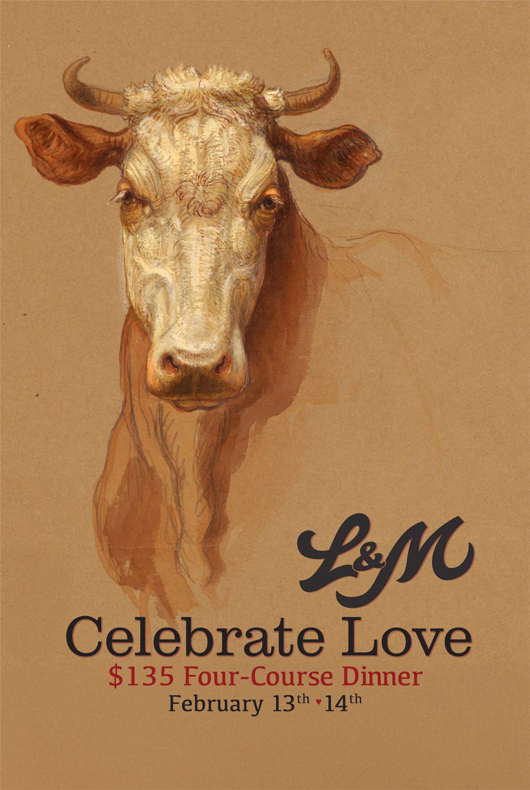 Valentine's Day | February 13th - 14th |  Four-Course Dinner